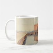 Mug Image de style de peinture à l'aquarelle du châtea (Gauche)