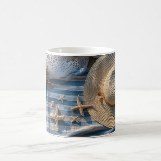 Mug Image de vacances d'été (Centre)