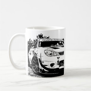 Mug Image de vecteur de Sti de Subaru Impreza WRX