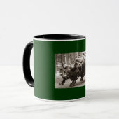Mug Image de Wall Street Taureau (Devant gauche)