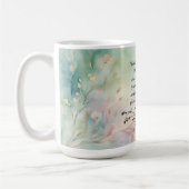 Mug Image du verset biblique Jérémie 29:11 (Gauche)