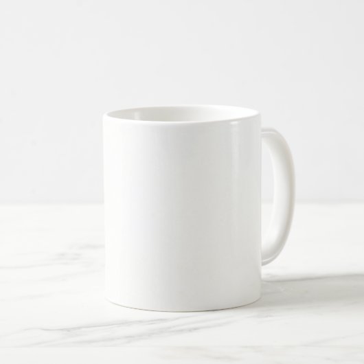 Mug image en noir et blanc d'un design orné (Devant droit)