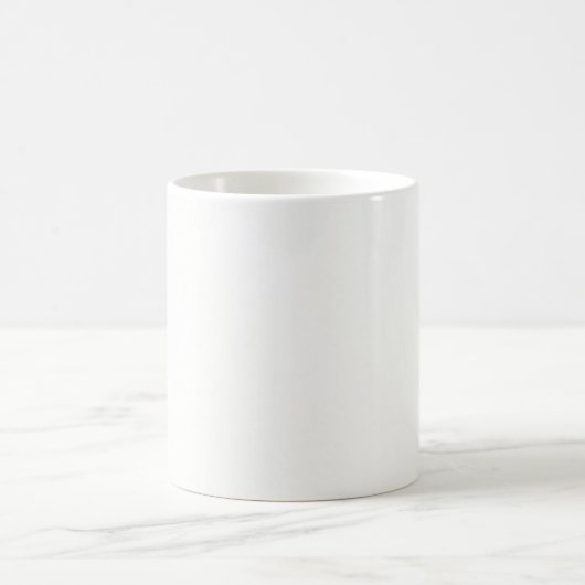 Mug image en noir et blanc d'un design orné (Centre)