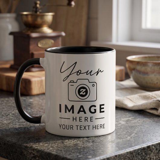 Mug Image et texte personnalisés