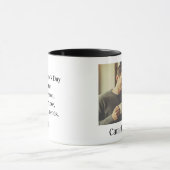 Mug Image et texte personnalisés (Centre)