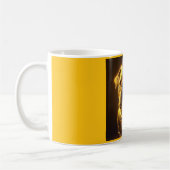 Mug Image Fantastique Bouledogue Anglais Jaune Néon (Gauche)