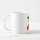 Mug image graphique de dessin animé de cerise (Gauche)