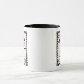 Mug Image gréco-romain "Cave Canem" Attention au Chien (Centre)