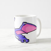 Mug Image Mignonne D'Un Ptérodactyle Volant. (Devant droit)