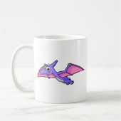Mug Image Mignonne D'Un Ptérodactyle Volant. (Gauche)
