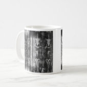 Mug Image négative de photo du linceul de Turin (Devant gauche)