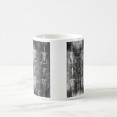 Mug Image négative de photo du linceul de Turin (Centre)