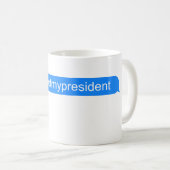Mug Image #notmypresident (Devant droit)