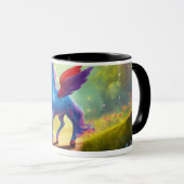 Mug image qui montre Brillo THE UNICORN tend (Devant droit)