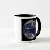 Mug Image satellite de la Terre (Devant droit)