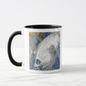 Mug Image satellite d'un typhon (Gauche)