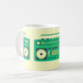 Mug Image vintage d'une boîte à flèche classique (Devant gauche)
