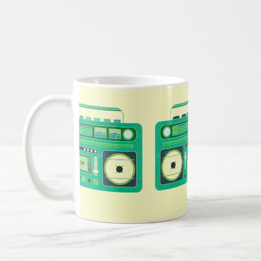 Mug Image vintage d'une boîte à flèche classique (Gauche)