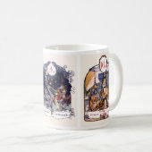 Mug Images d'alphabet russe, ensemble II (no. 6 de 7) (Devant droit)