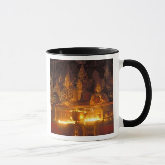 Mug Images de Lamas au monastère de Sara, Lhassa, (Droite)