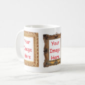 Mug Images encadrées - Ajouter 3 photos à la personnal (Devant gauche)