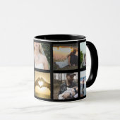 Mug Images encadrées en noir et blanc (Devant droit)