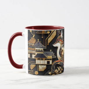 Mug Imaginaire Abstrait Fox Art
