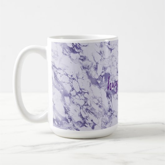 Mug Imaginaire Abstrait pourpre (Gauche)