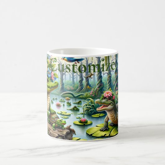 Mug Imaginaire alligator marécage Thunder_Cove (Centre)
