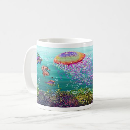 Mug Imaginaire aquatique (Devant gauche)