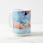Mug Imaginaire bébé et cigogne (Devant gauche)