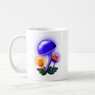 Mug Imaginaire Blancs Dapperling Orange & Champignons