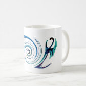 Mug Imaginaire Bleu Bleu Dragons (Devant droit)