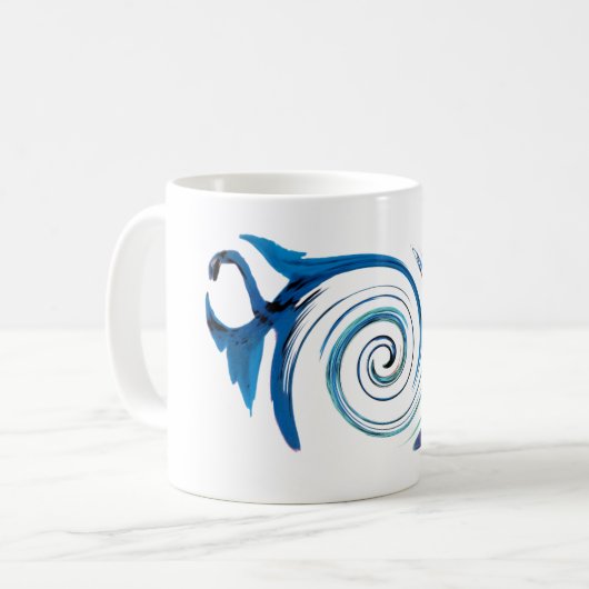 Mug Imaginaire Bleu Bleu Dragons (Devant gauche)