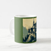 Mug Imaginaire Château médiéval - Décor 1 (Devant gauche)