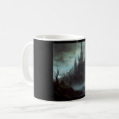 Mug Imaginaire Château Paysage effrayant 3 (Devant gauche)