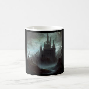 Mug Imaginaire Château Paysage effrayant 3