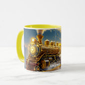 Mug Imaginaire City Sky Train Village (Devant gauche)