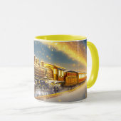 Mug Imaginaire City Sky Train Village (Devant droit)