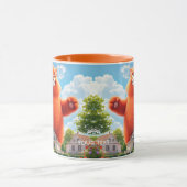 Mug Imaginaire Cute Big Orange Chat (Centre)
