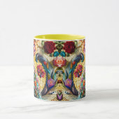 Mug Imaginaire Cute Chat Vitrail (Centre)