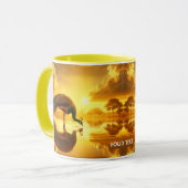 Mug Imaginaire Cute Peacock Eau potable (Devant gauche)