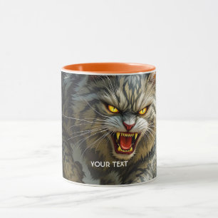 Mug Imaginaire Cute Rocks Angry Cat