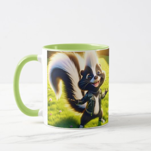 Mug Imaginaire Cute Skunk Punk Style (Gauche)