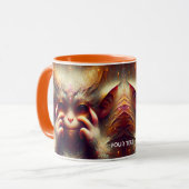 Mug Imaginaire Cute Strange Belle Créature (Devant gauche)