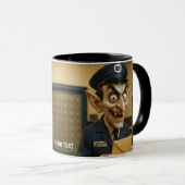 Mug Imaginaire Cute Strange Postal Worker (Devant droit)