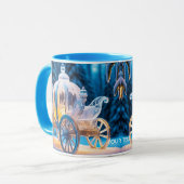 Mug Imaginaire Cute Vivid Ice Carriage hiver (Devant gauche)