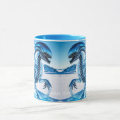 Mug Imaginaire Cute Vivid Ice Créature Sculpture (Centre)