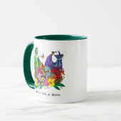 Mug Imaginaire de nid de bébé dragon (Devant gauche)