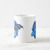 Mug Imaginaire Dragon Blue Flamme Fire (Centre)